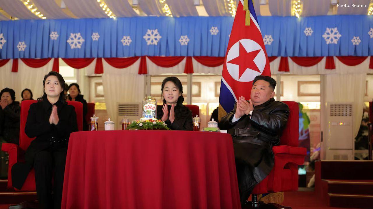 Kim Jong Un Celebrates New Year with Daughter in Pyongyang Festivities