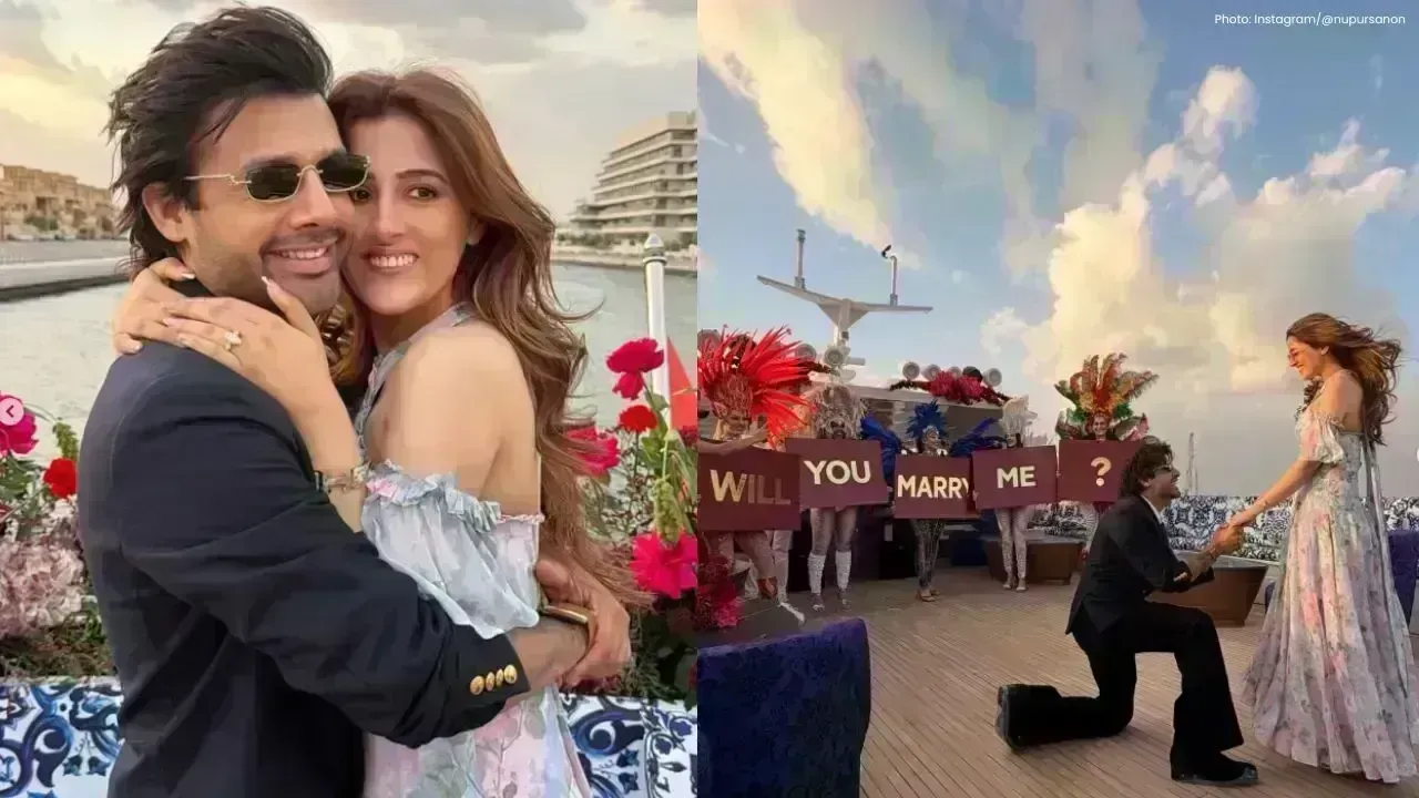 Nupur Sanon and Stebin Ben Announce Engagement After Romantic Proposal