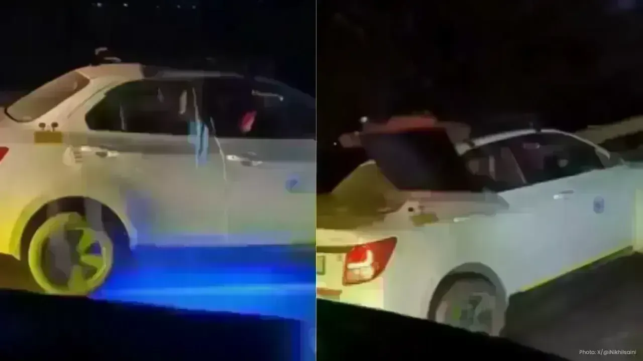 Driver Caught Napping at 100 km/h on Manali Highway