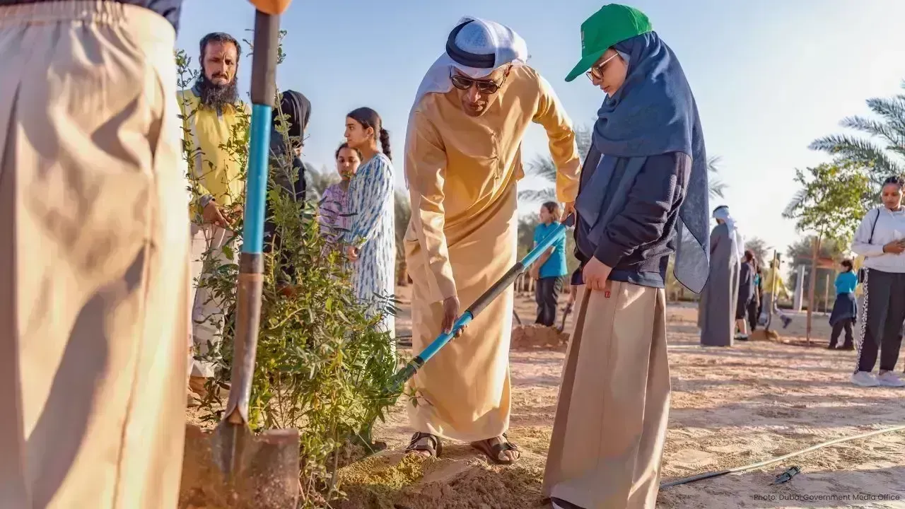Dubai Launches Initiative to Plant 20,000 Trees in Celebration of Sheikh Mohammed’s Leadership