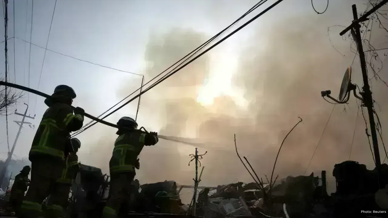 Fire Erupts in Guryong Village, Exposing Housing Challenges in Gangnam