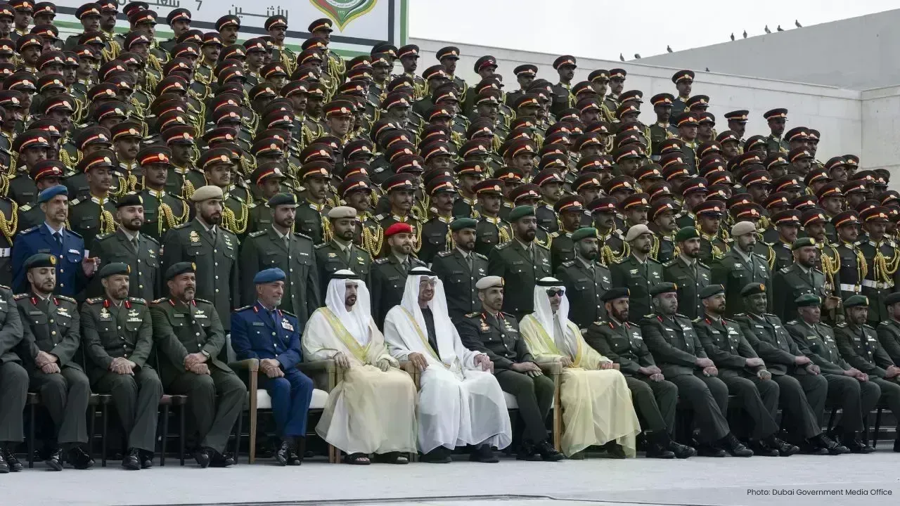 Graduation Celebration at Zayed Military College with UAE President