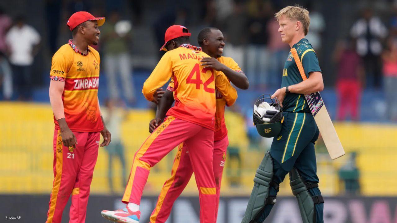 Zimbabwe Stun Australia by 23 Runs in T20 World Cup