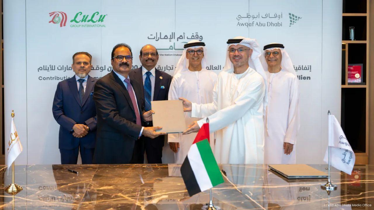 Awqaf Abu Dhabi, LuLu Launch AED 100M Projects for Orphans