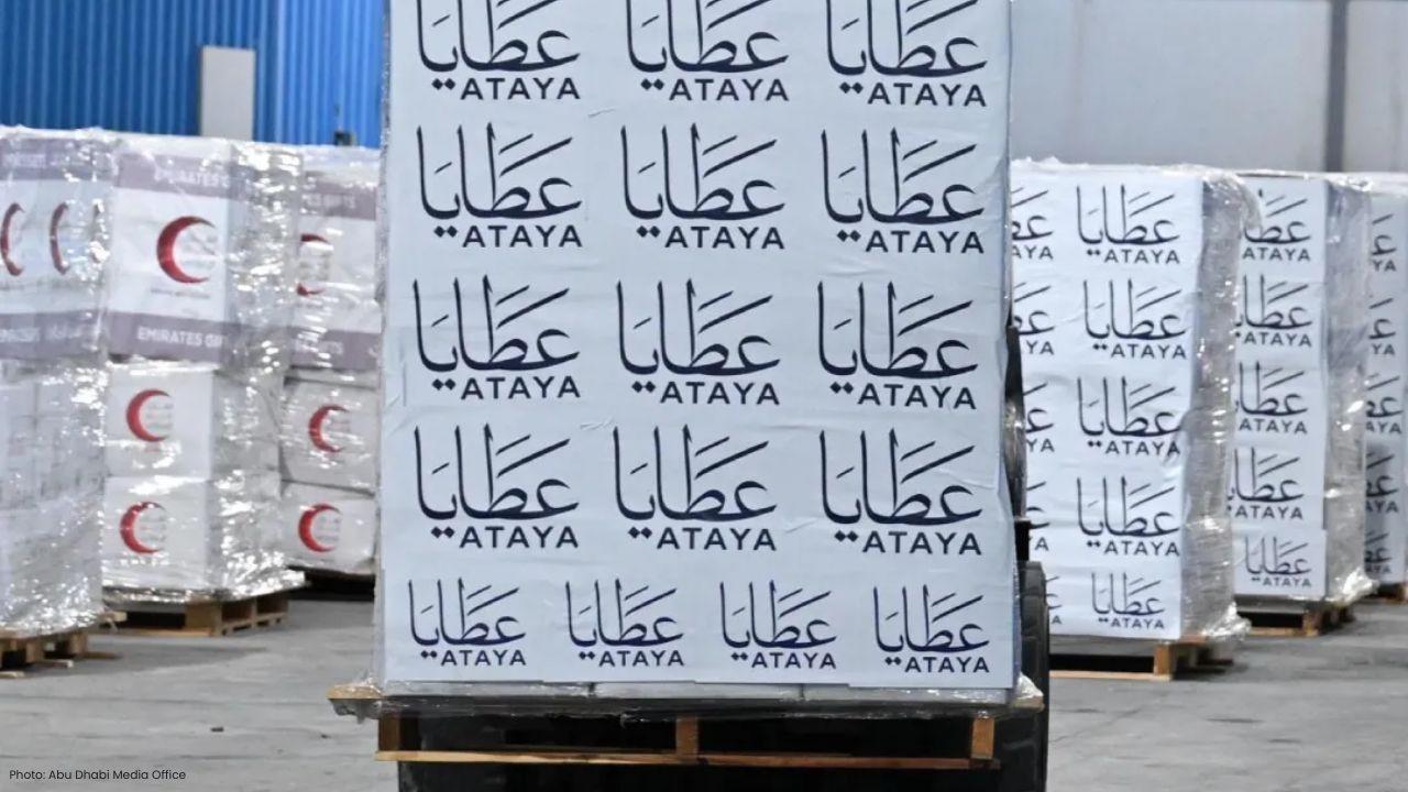 UAE Ataya Delivers 31000 Ramadan Food Aid to Gaza