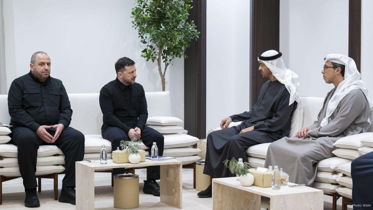 UAE, Ukraine Hold Talks on Security and Cooperation
