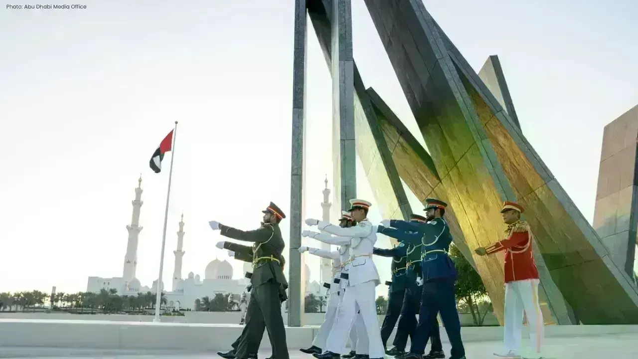 Weekly Ceremony at Wahat Al Karama Launches in Abu Dhabi