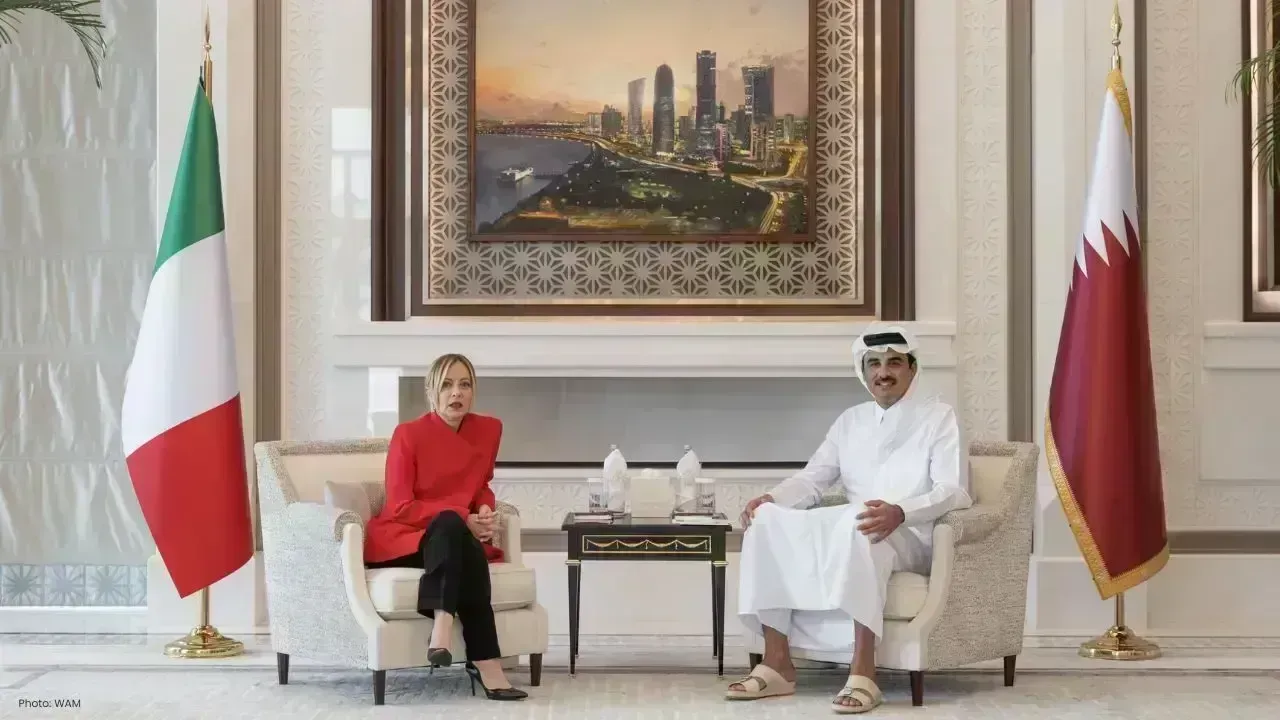 Qatar and Italy Leaders Prioritize Regional Stability and Energy Cooperation