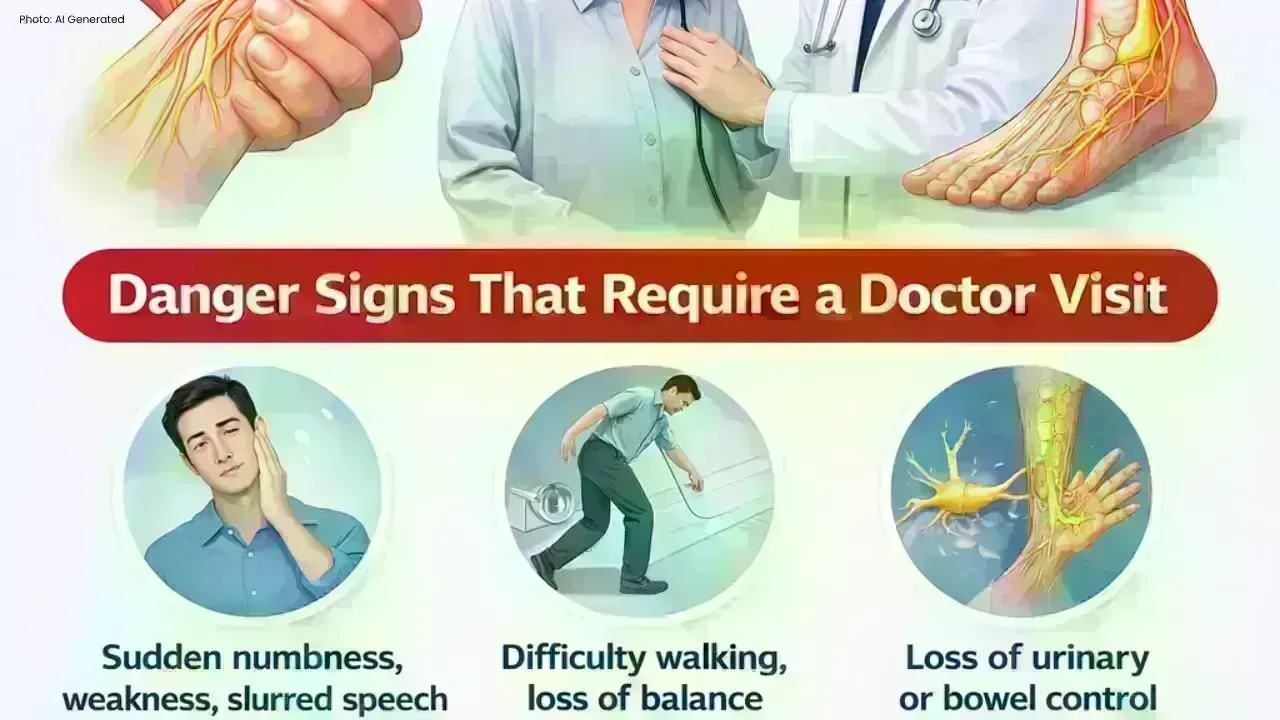 Health Alert: Numbness Could Indicate Serious Illness