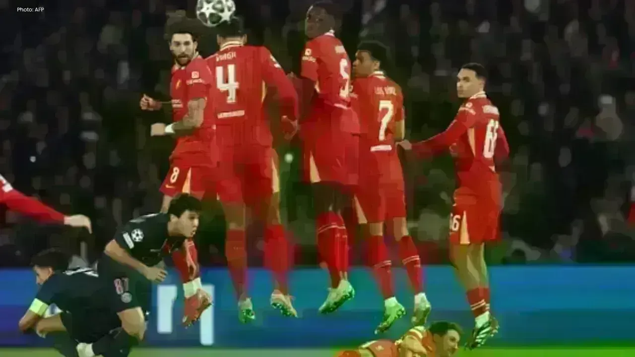 PSG Triumphs 2-0 Over Liverpool in Champions League First Leg