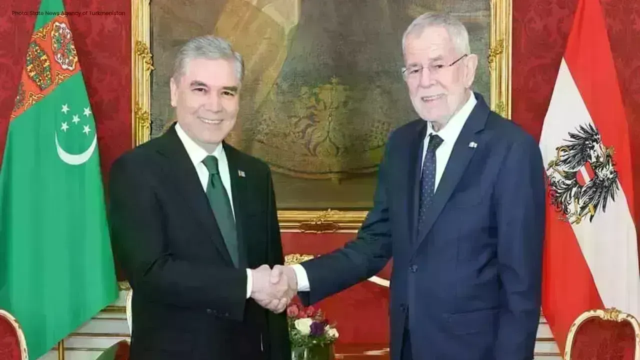 Turkmenistan's Leader Engages with Austria's President in Vienna