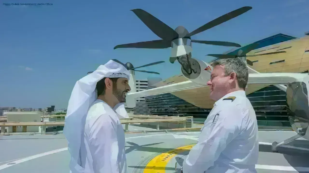 Dubai Launches Its First Air Taxi Station Near DXB
