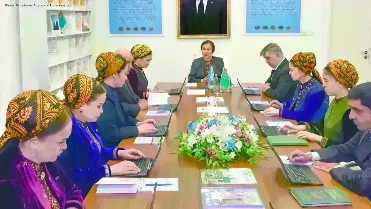 Turkmenistan Unveils UNESCO Digital Science Chair