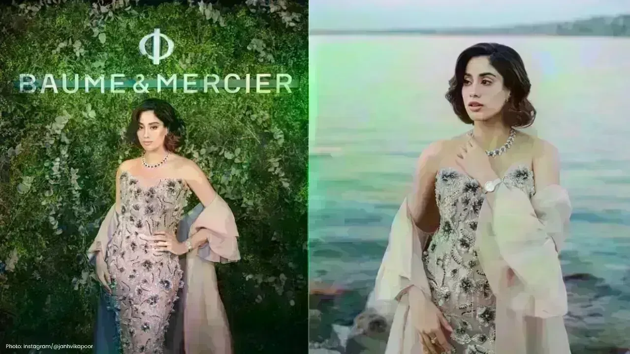Janhvi Kapoor Dazzles at Baume & Mercier's Geneva Event