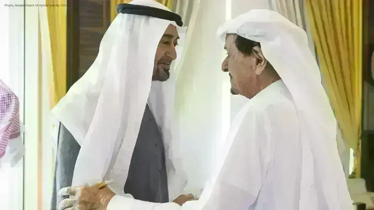 UAE President Engages with Ajman Sovereign on Development Goals