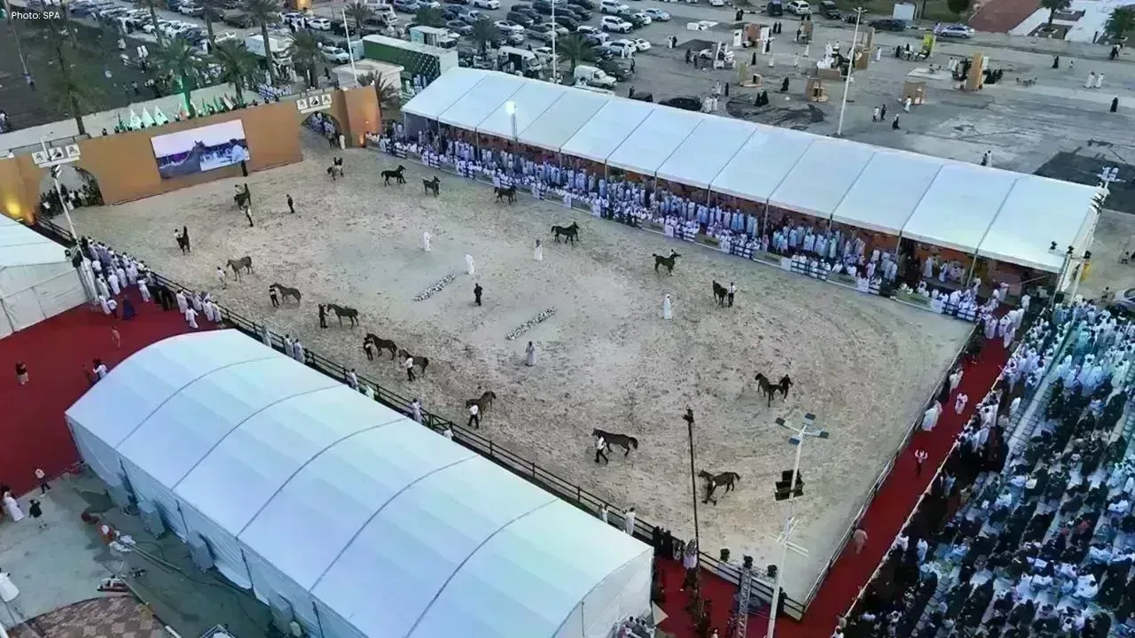 Over 9,000 Enthusiasts Gather for Day Two of Qassim Horse Show 2026