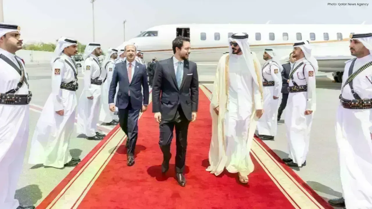 Crown Prince Al Hussein's Official Visit to Doha