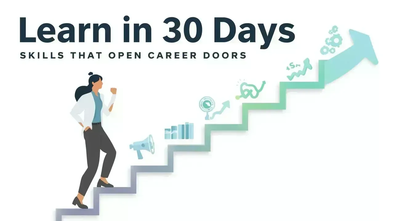 7 Essential Skills to Acquire in 30 Days for Career Advancement