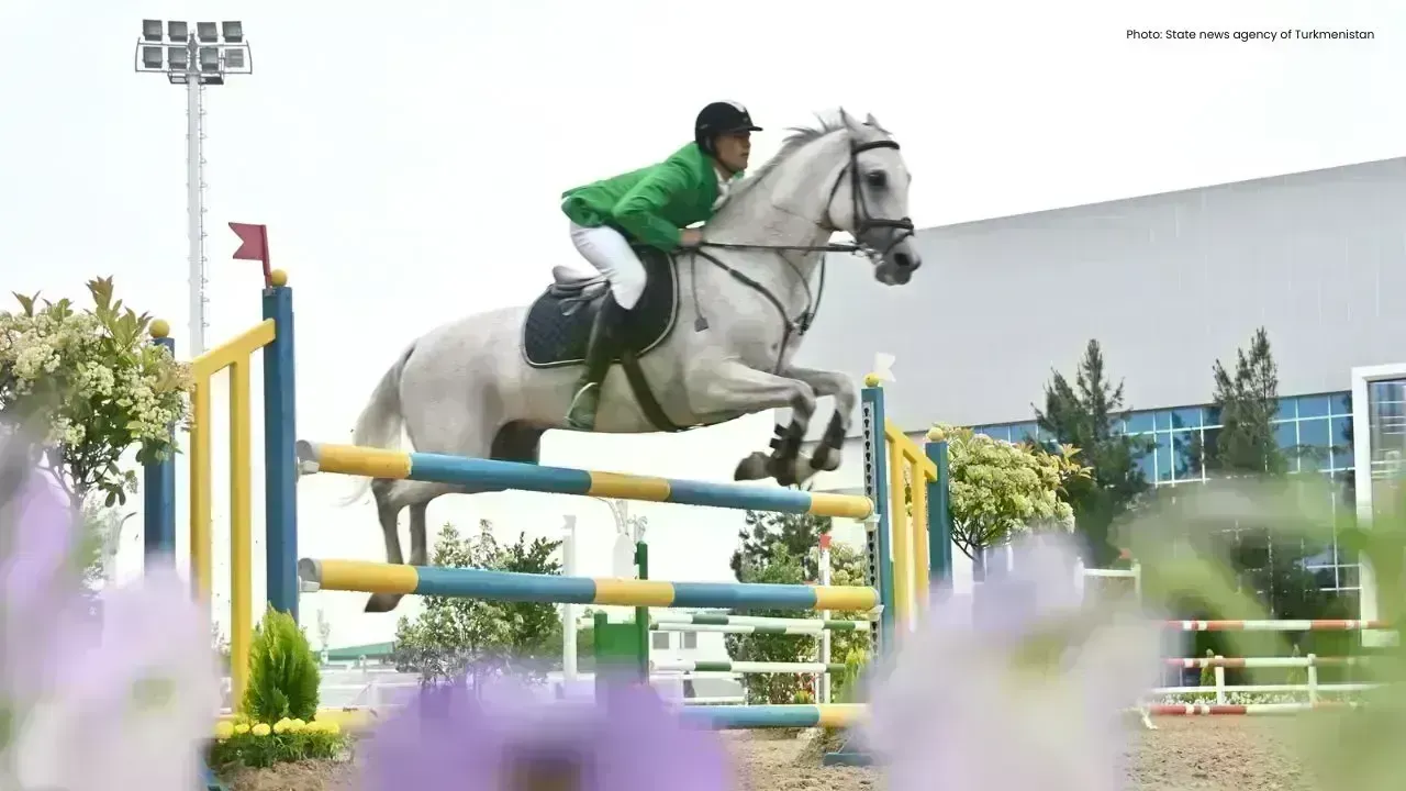 Equestrian Excellence in Ashgabat: Celebrating Turkmen Horse Day