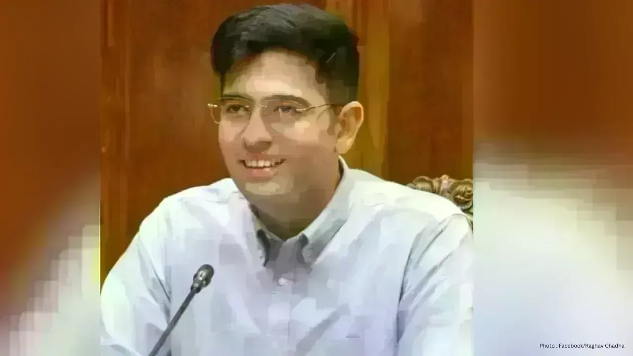 Raghav Chadha Defects to BJP with Six AAP MPs