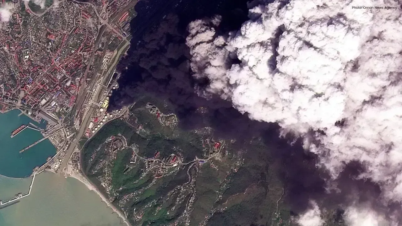 Impact of Tuapse Refinery Fire on Air Quality Heightens Concerns