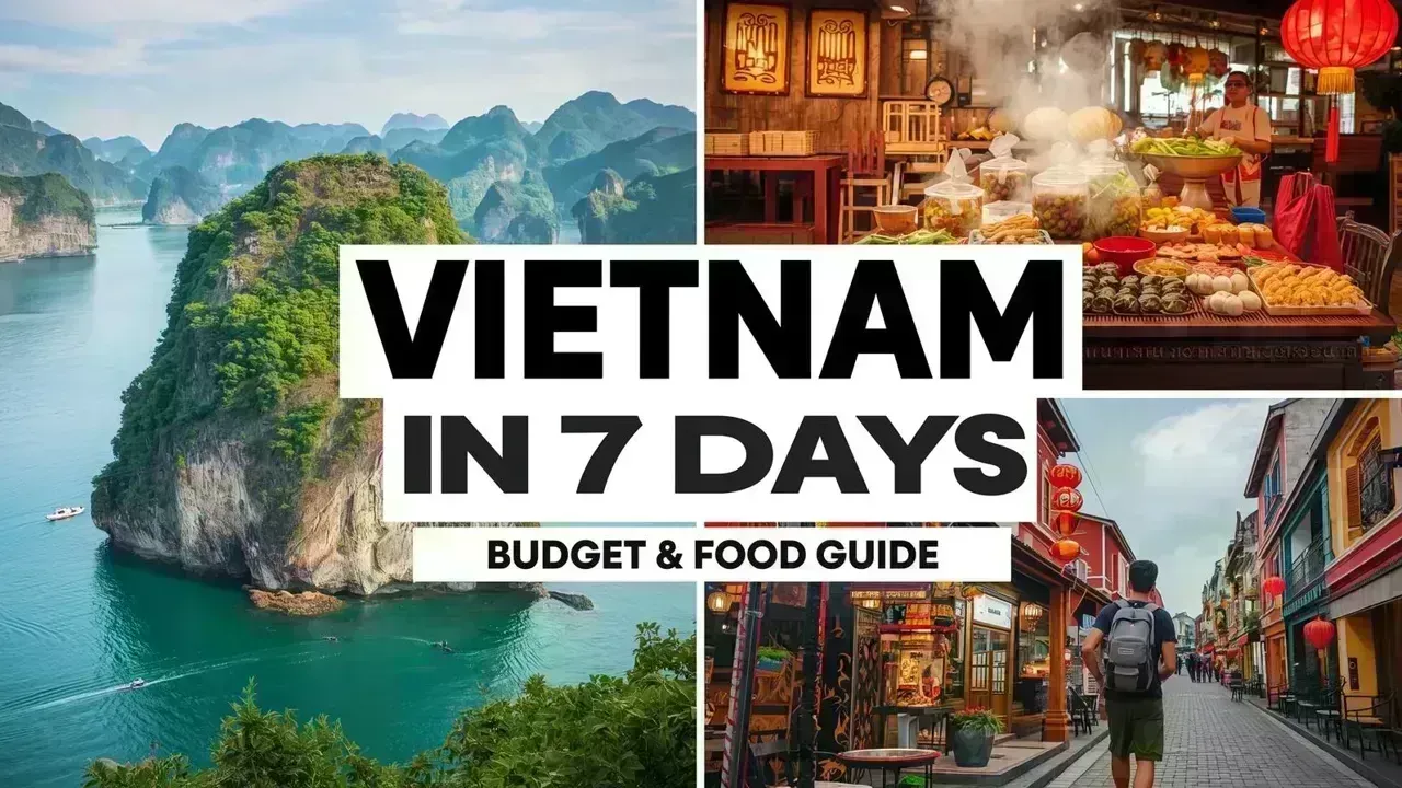 Essential 7-Day Vietnam Travel Itinerary: Budget and Cuisine Guide