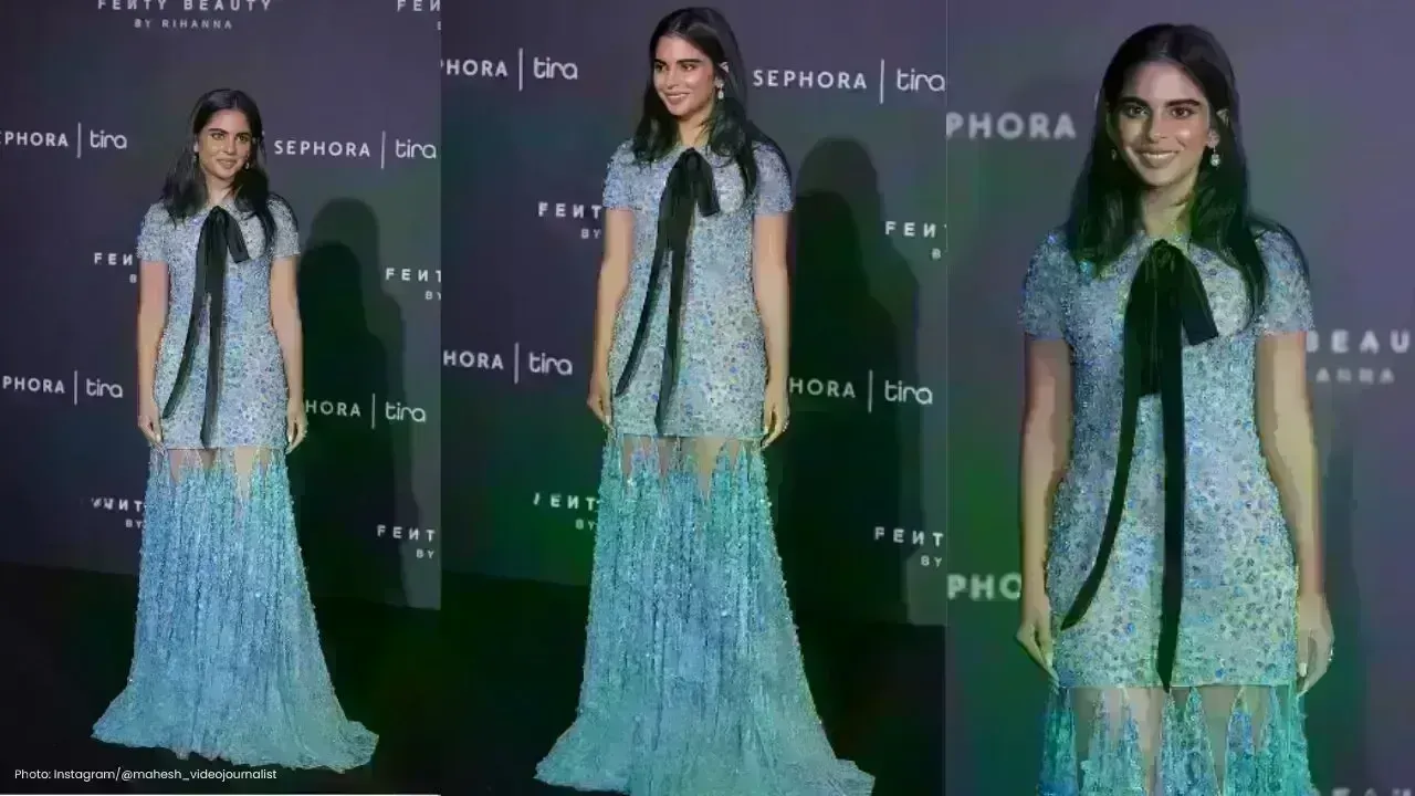 Isha Ambani Radiates Style at Fenty Beauty Launch in Dior