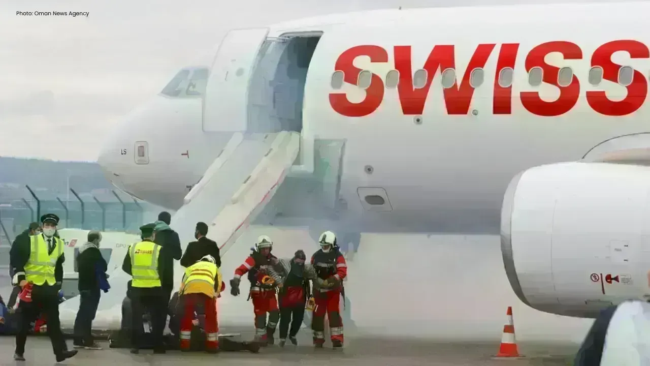 Emergency Abort of Swiss Flight in Delhi Due to Engine Fire