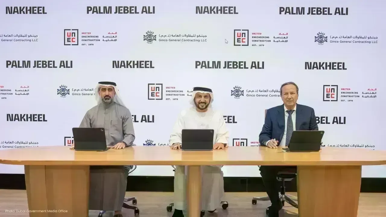 AED 3.5B Contracts Secured for Villas at Palm Jebel Ali