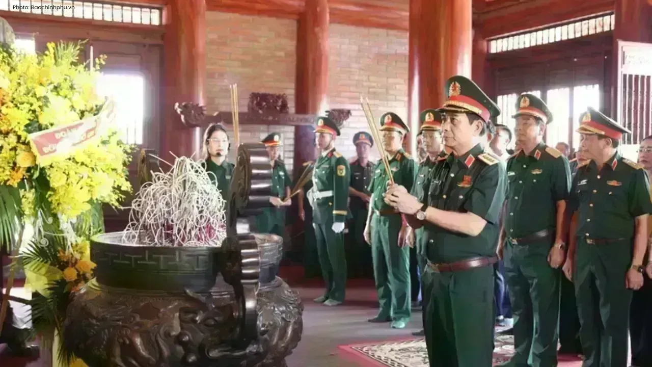 Tribute to Vietnam's Youth Martyrs in Thai Nguyen