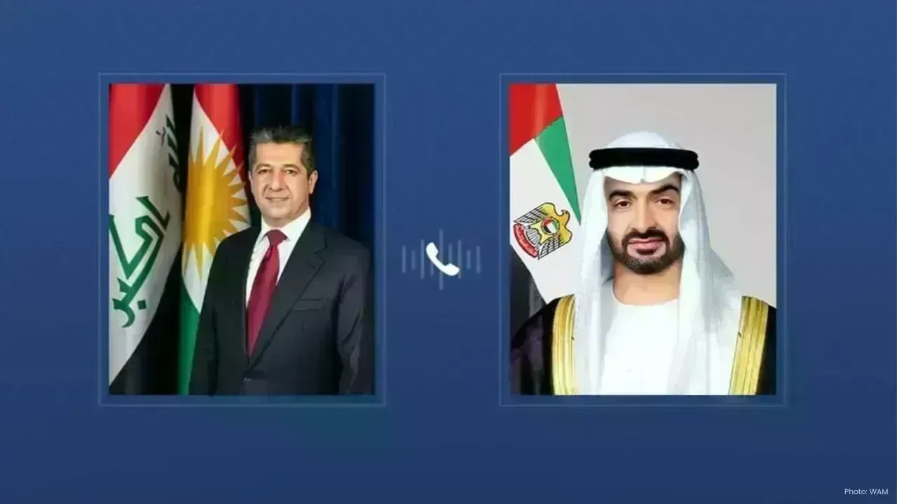 UAE President Engages with Kurdistan PM on Iran's Aggression