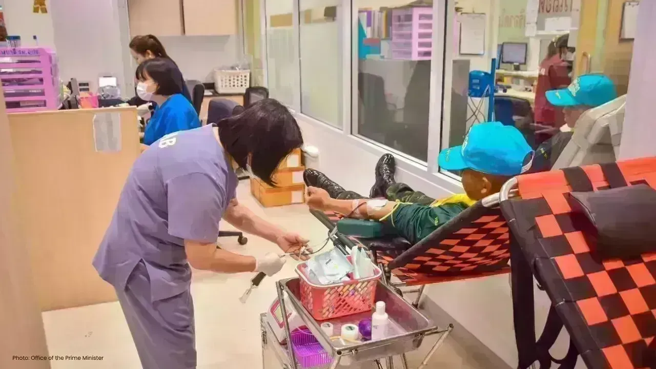Military Blood Donation Aids Local Patient