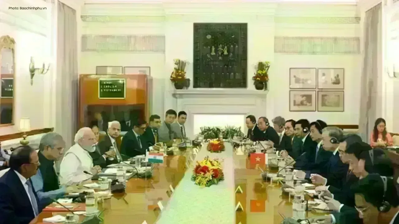 Vietnam and India's Strategic Partnership Discussed in Key Talks