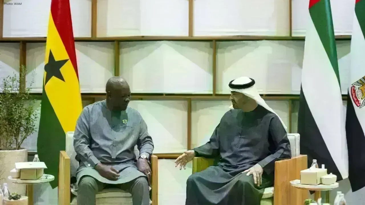 Leaders from UAE and Ghana Focus on Trade, AI, and Investment Opportunities