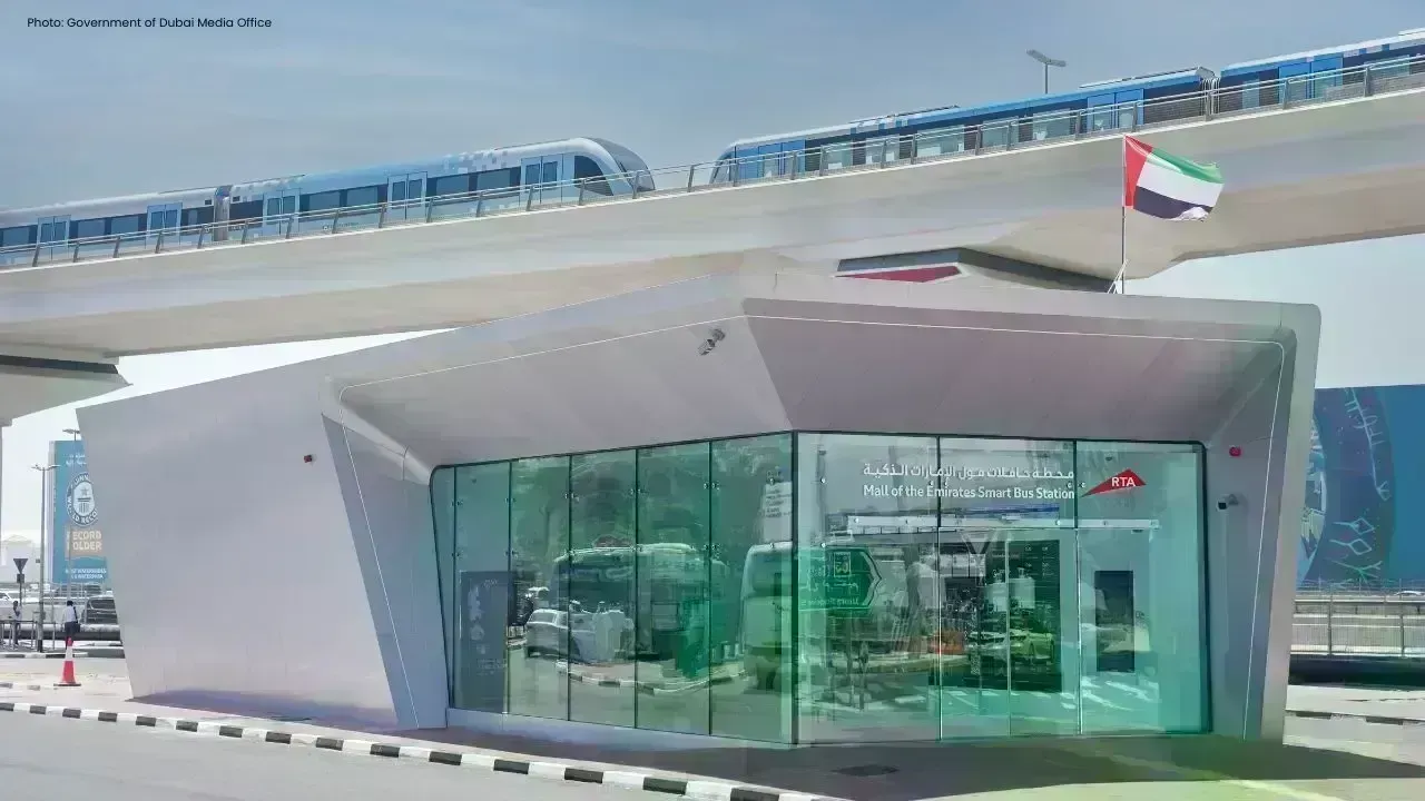 Dubai's Pioneering Smart Bus Station Unveiled