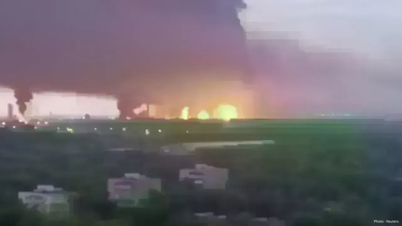 Ukraine Strikes Russian Oil Facility in Ryazan with Drones