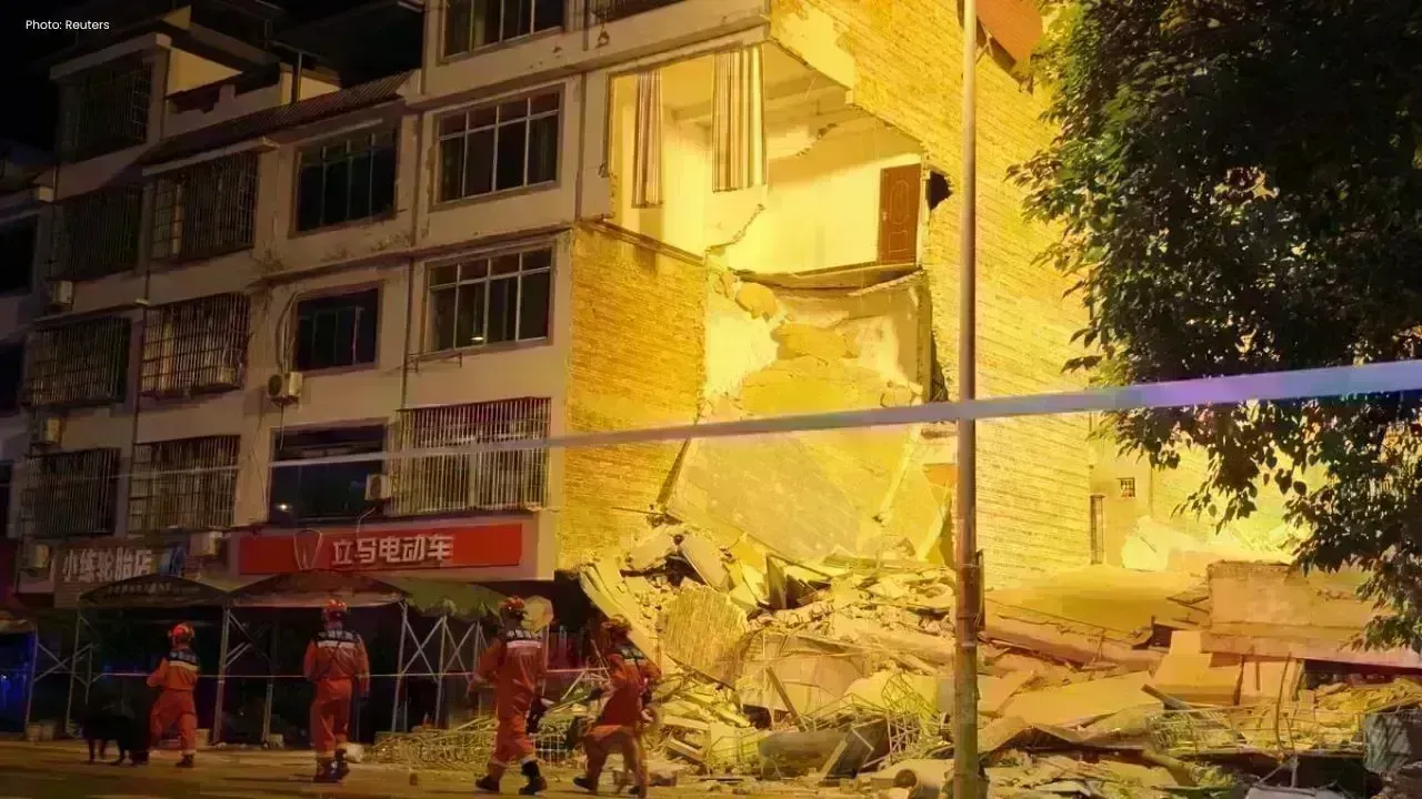 Evacuations Prompted by Earthquake in Guangxi, China