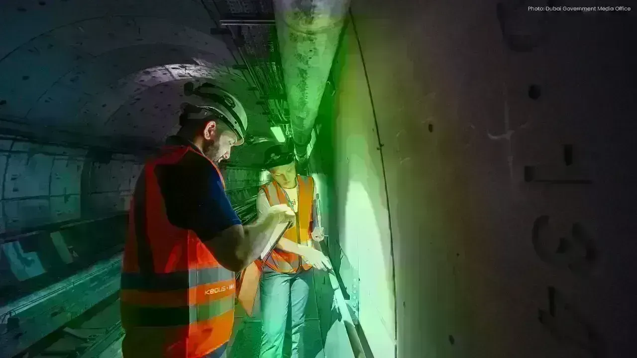 RTA Finishes Major Upgrade on Dubai Metro Tunnel for Enhanced Safety