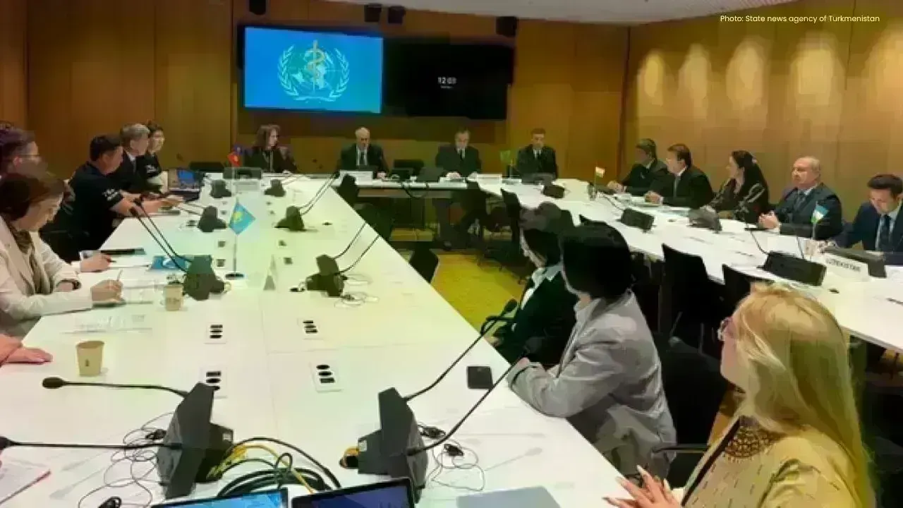 Turkmenistan Engages with WHO at Global Health Assembly