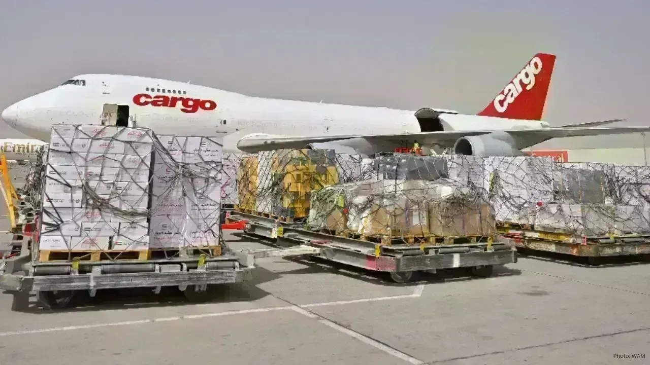 UAE Dispatches 100 Tonnes of Emergency Supplies to Gaza Before Eid