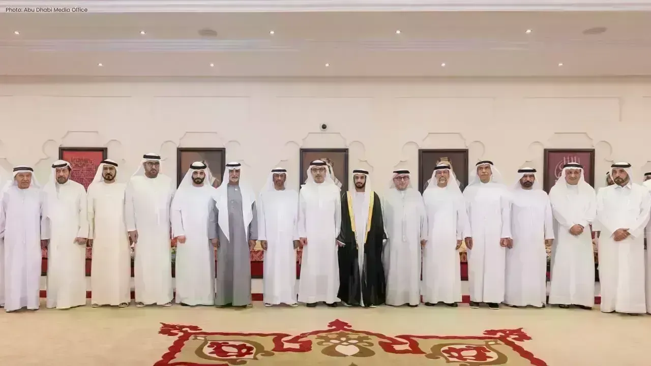 Sheikh Hazza bin Zayed Joins Wedding Celebration in Abu Dhabi