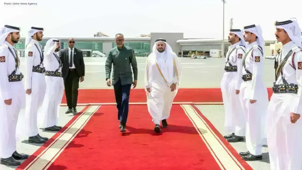 Rwanda's President Paul Kagame Wraps Up Visit to Doha