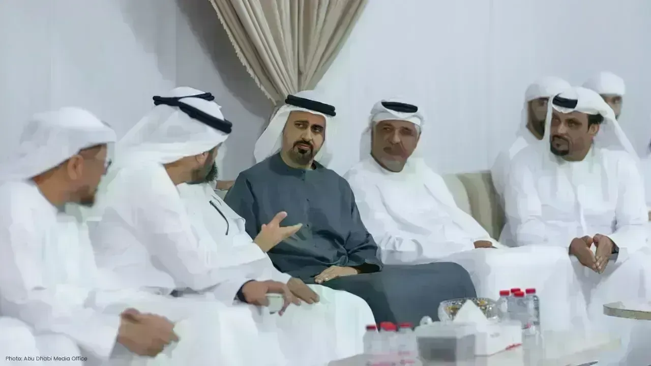 Sheikh Theyab Extends Condolences to Martyr’s Family in Dubai