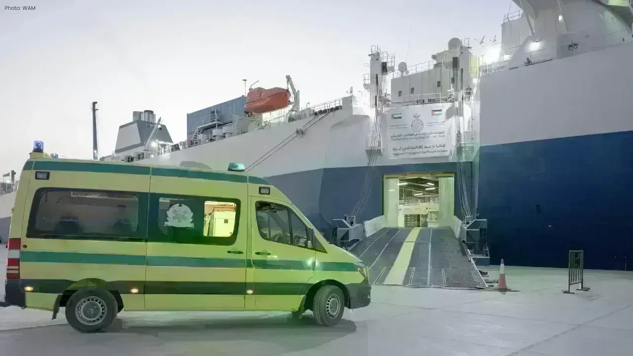 UAE Floating Hospital Bolsters Gaza Patient Care via Rafah