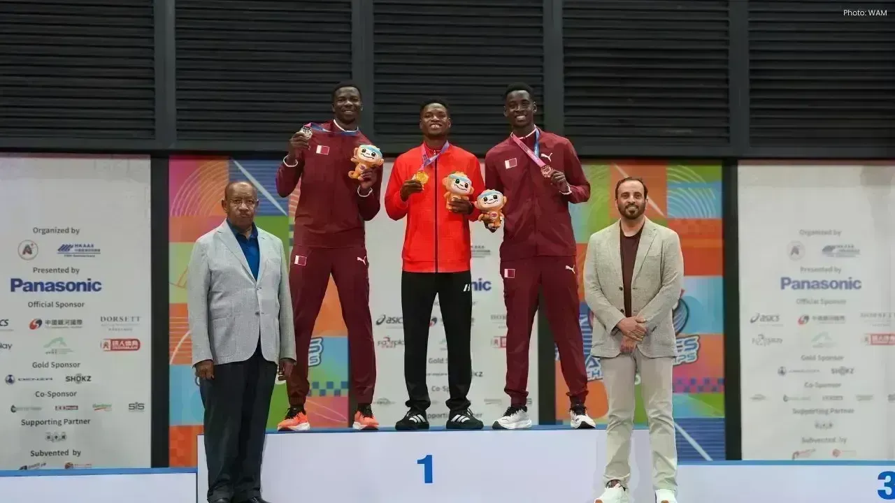 UAE Achieves Double Gold at Asian U20 Athletics