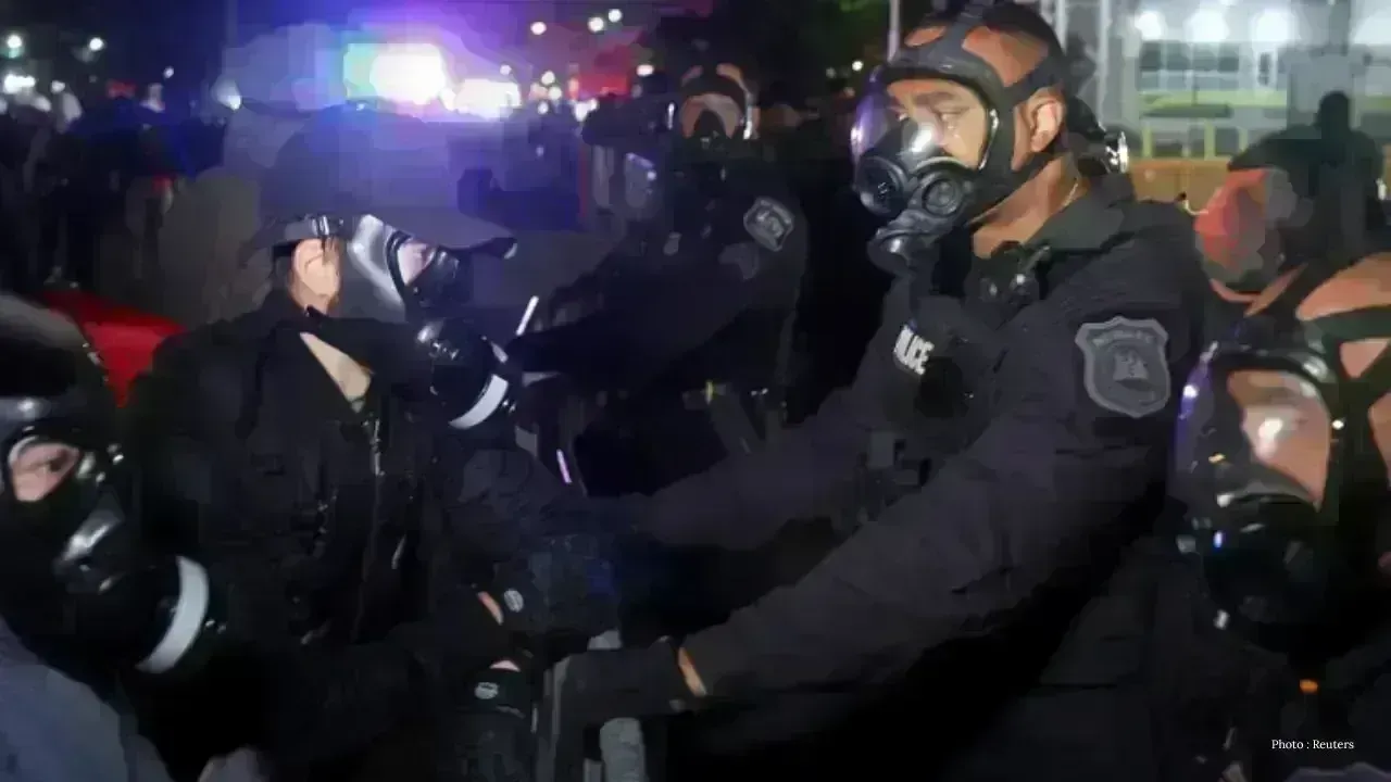Curfew Enforced at Newark's Delaney Hall Amid Protests