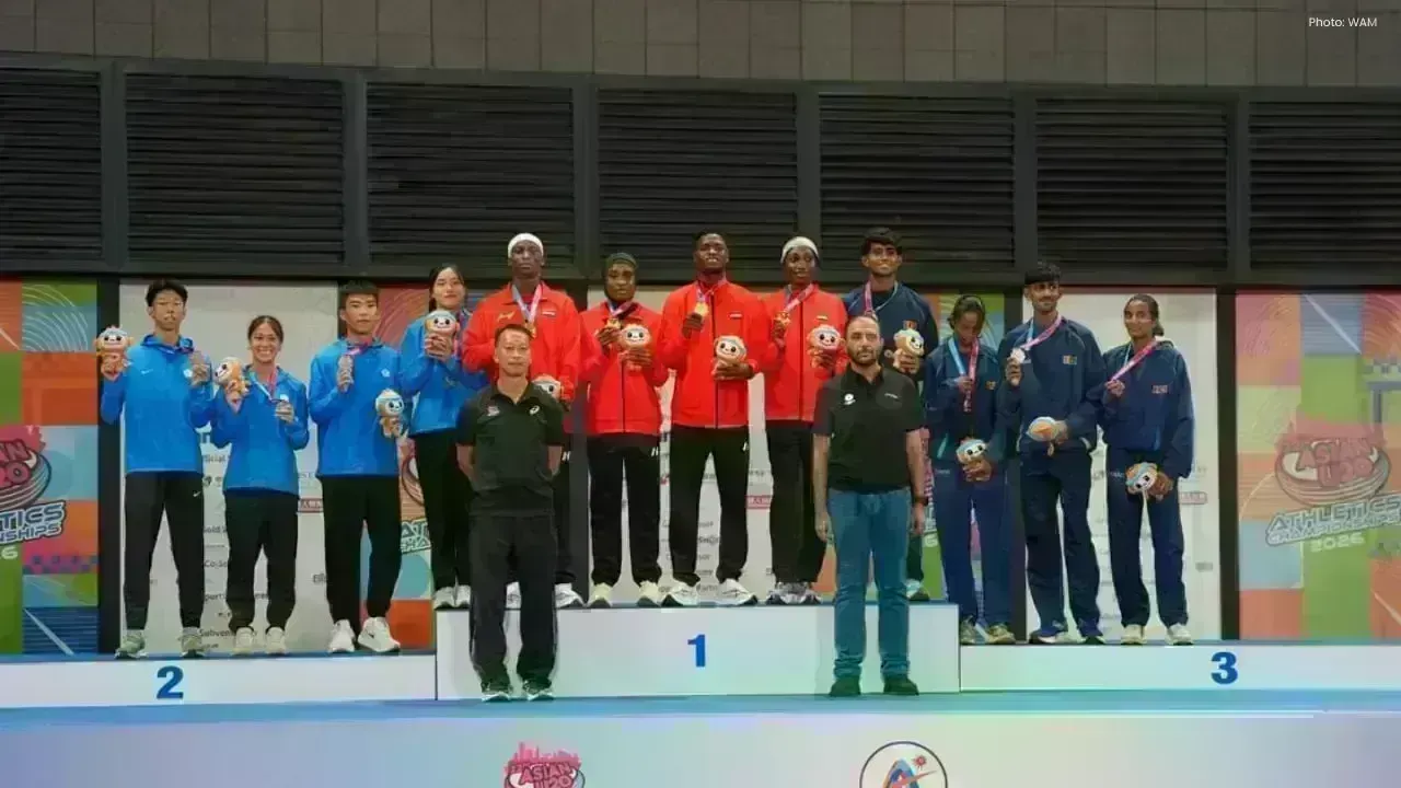 UAE Athletic Squad Achieves Fourth Place at Asian U20 Championship