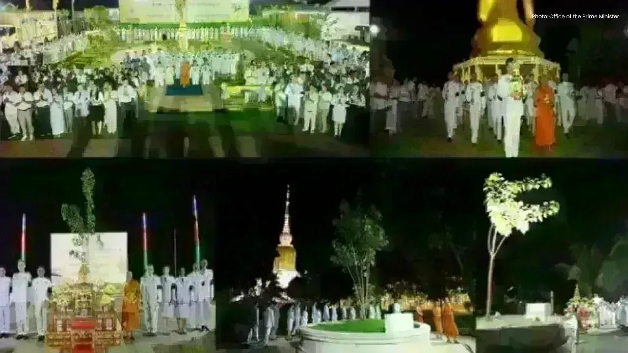 Thailand Celebrates Visakha Bucha With Royal Bodhi Tree Offerings