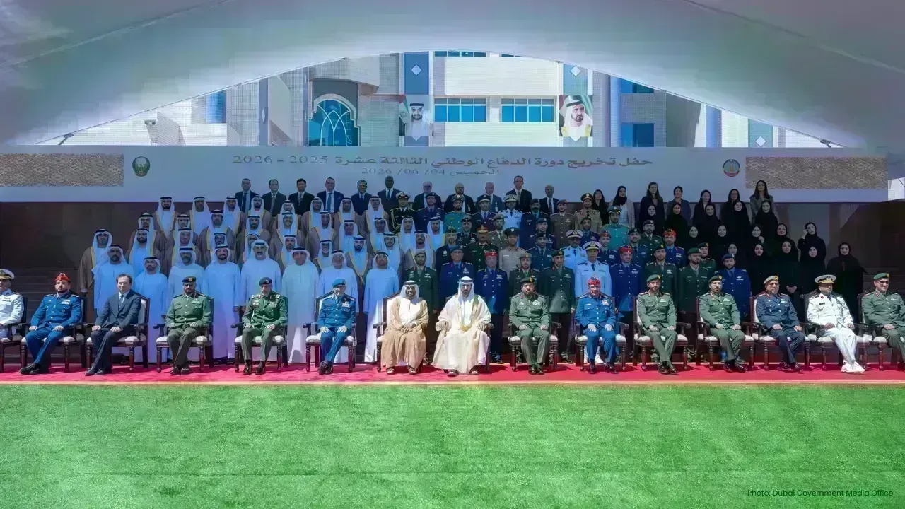 Sheikh Hamdan Celebrates National Defence College Graduation
