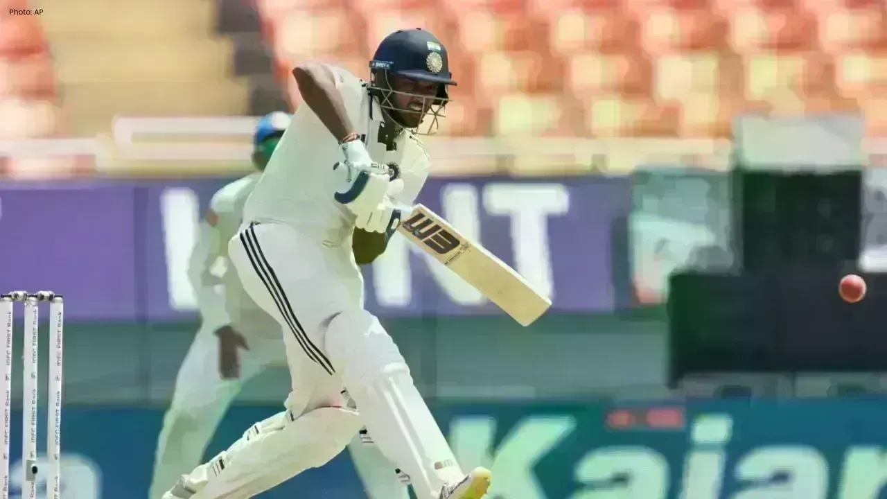 India at 96/1 Against Afghanistan During Lunch Break in Test Match